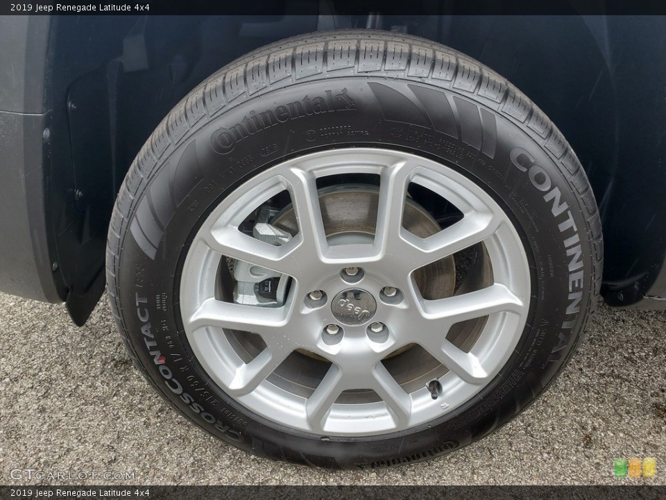 2019 Jeep Renegade Latitude 4x4 Wheel and Tire Photo #133888185