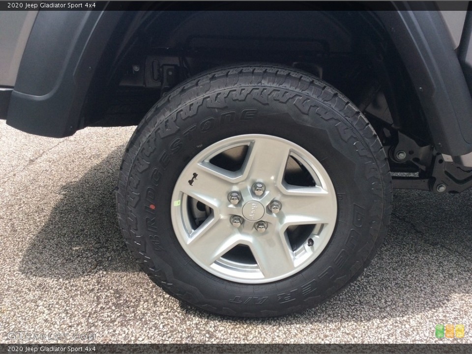 2020 Jeep Gladiator Sport 4x4 Wheel and Tire Photo #133889394