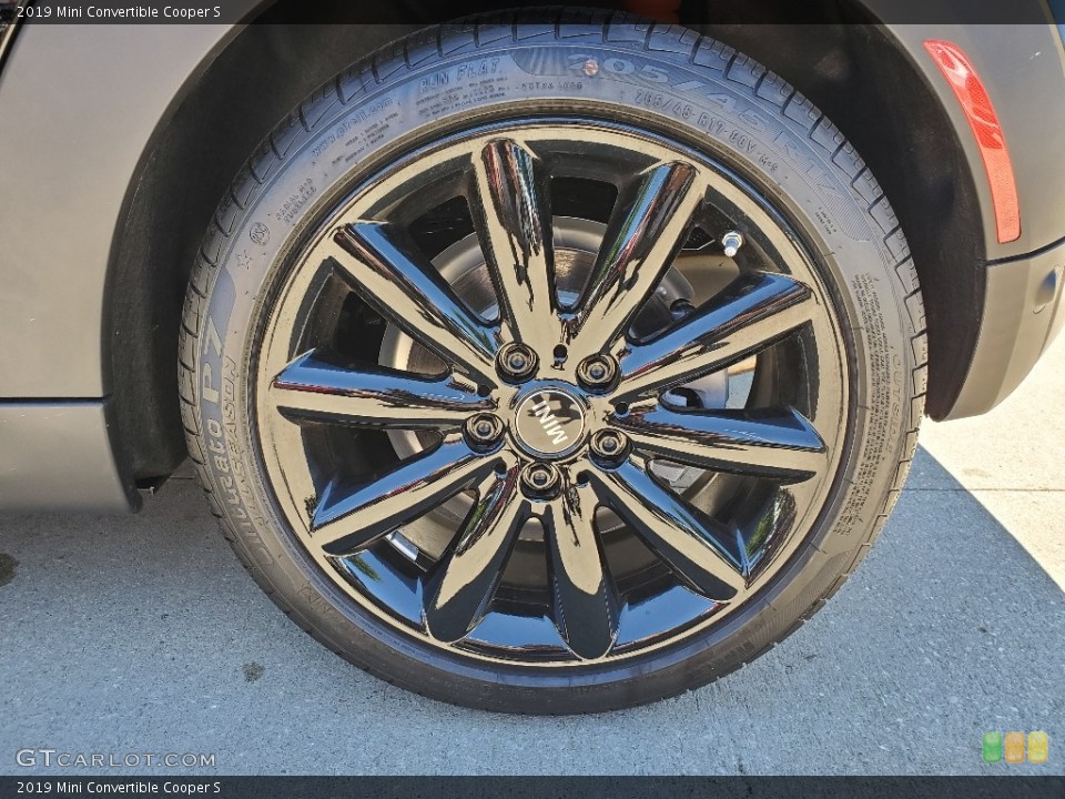 2019 Mini Convertible Cooper S Wheel and Tire Photo #133963099
