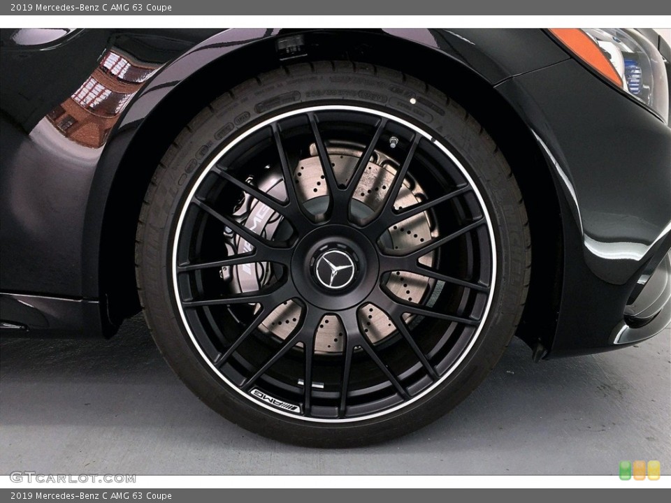 2019 Mercedes-Benz C AMG 63 Coupe Wheel and Tire Photo #133975042
