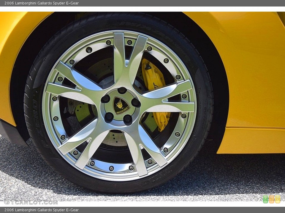 2006 Lamborghini Gallardo Spyder E-Gear Wheel and Tire Photo #134012721
