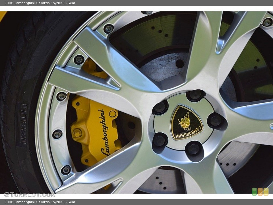 2006 Lamborghini Gallardo Spyder E-Gear Wheel and Tire Photo #134012782
