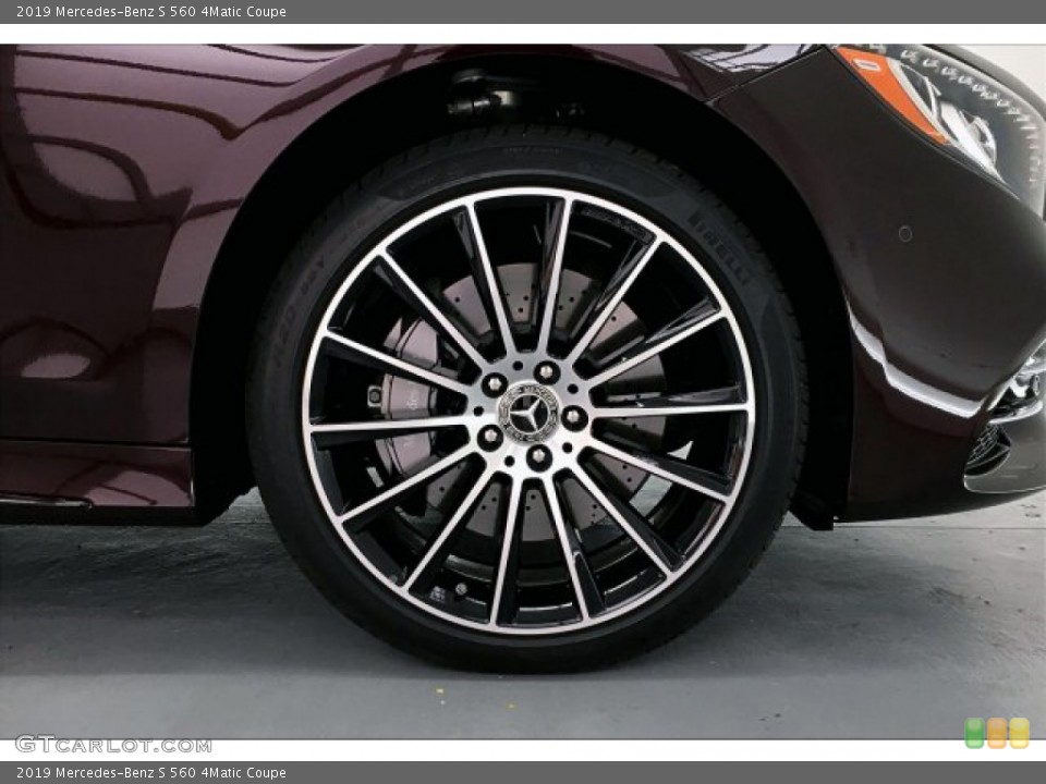 2019 Mercedes-Benz S 560 4Matic Coupe Wheel and Tire Photo #134033495