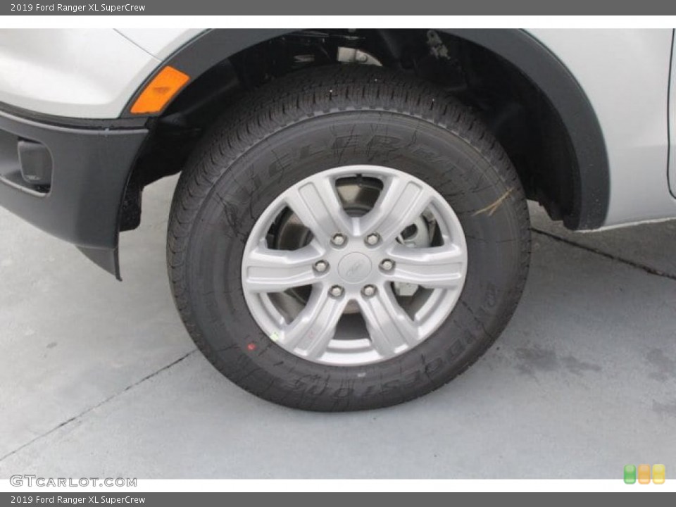 2019 Ford Ranger XL SuperCrew Wheel and Tire Photo #134034867