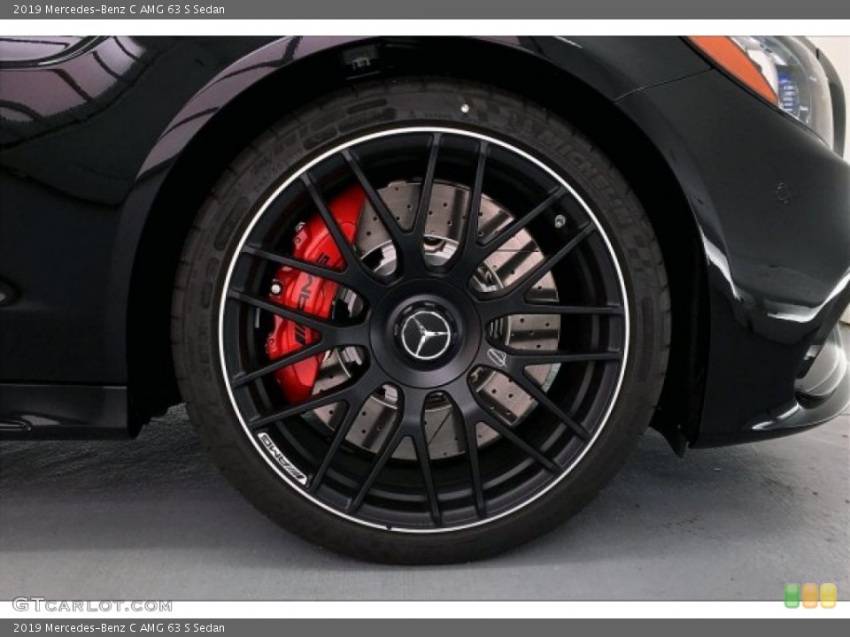 2019 Mercedes-Benz C AMG 63 S Sedan Wheel and Tire Photo #134048181