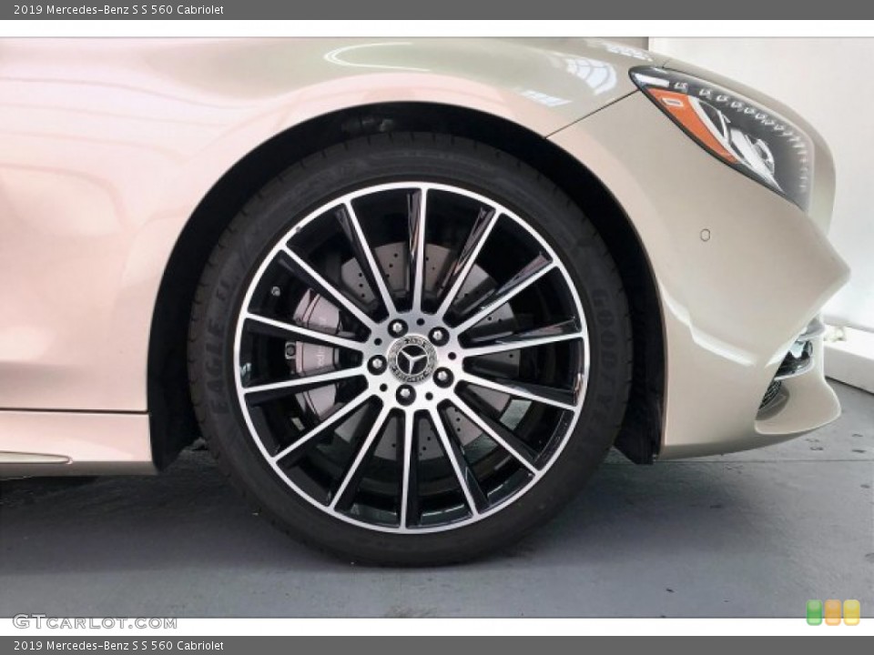2019 Mercedes-Benz S S 560 Cabriolet Wheel and Tire Photo #134167107