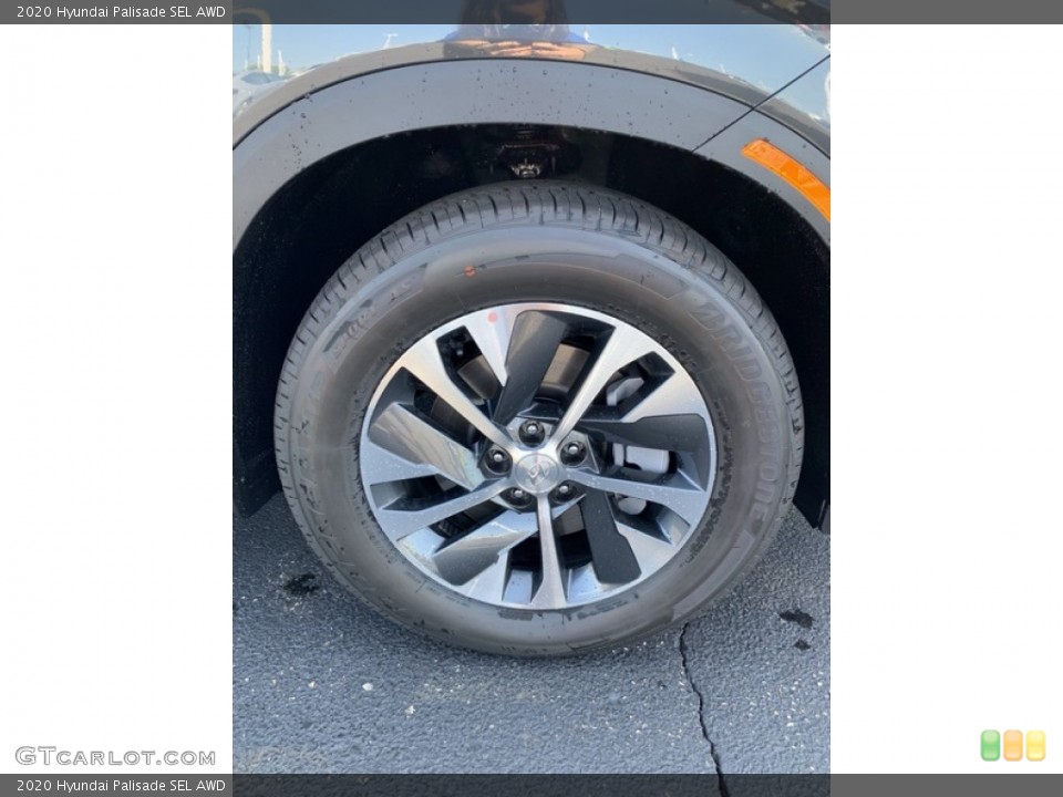 2020 Hyundai Palisade SEL AWD Wheel and Tire Photo #134224665
