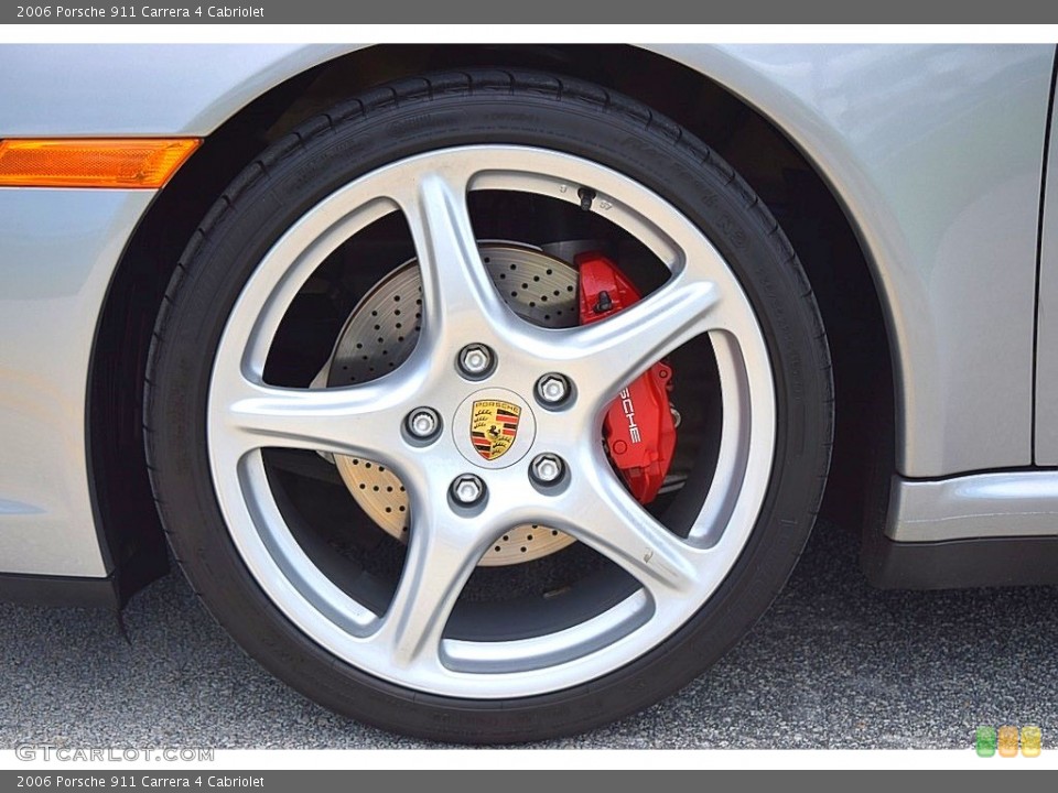 2006 Porsche 911 Carrera 4 Cabriolet Wheel and Tire Photo #134251360