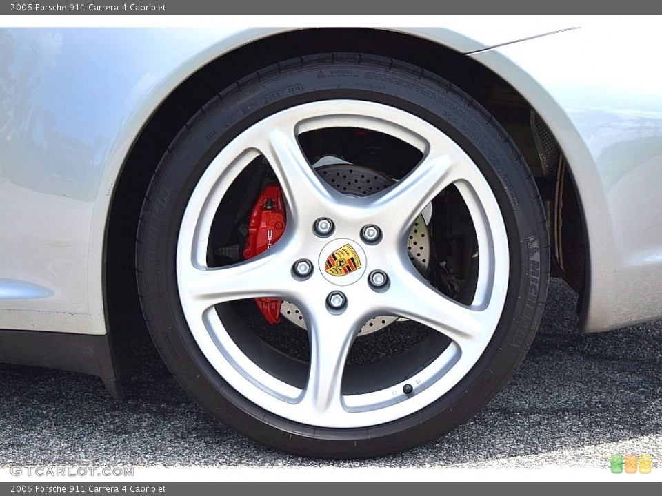 2006 Porsche 911 Carrera 4 Cabriolet Wheel and Tire Photo #134251393