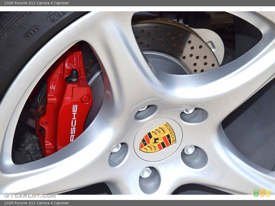 2006 Porsche 911 Carrera 4 Cabriolet Wheel and Tire Photo #134251411