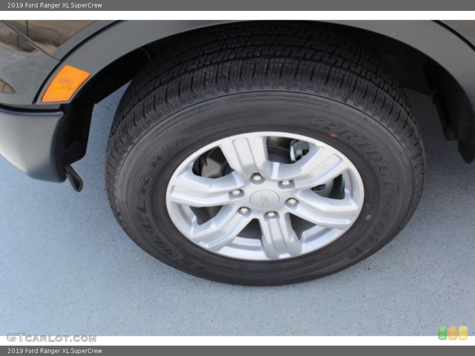 2019 Ford Ranger XL SuperCrew Wheel and Tire Photo #134277472