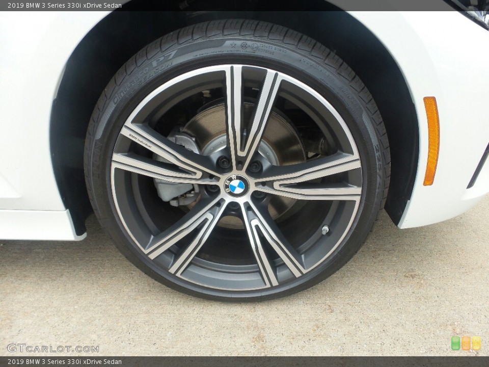 2019 BMW 3 Series 330i xDrive Sedan Wheel and Tire Photo #134305257