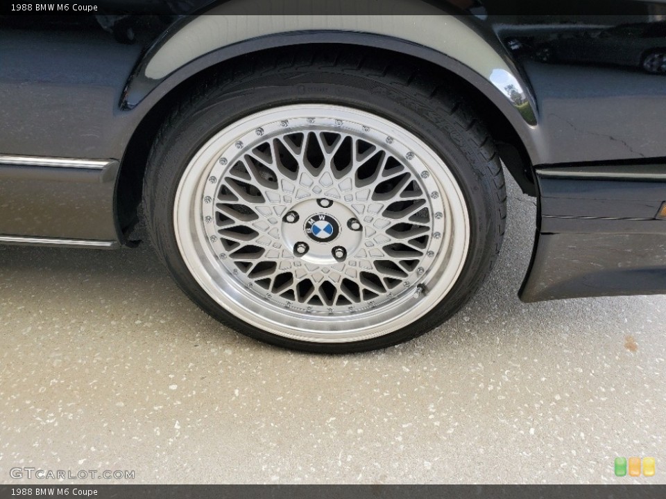 1988 BMW M6 Wheels and Tires