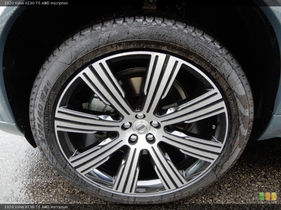 2020 Volvo XC90 T6 AWD Inscription Wheel and Tire Photo #134342262