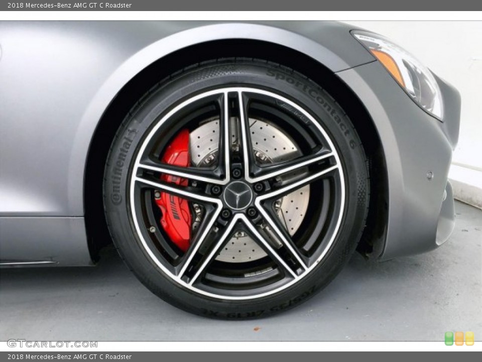 2018 Mercedes-Benz AMG GT C Roadster Wheel and Tire Photo #134352924