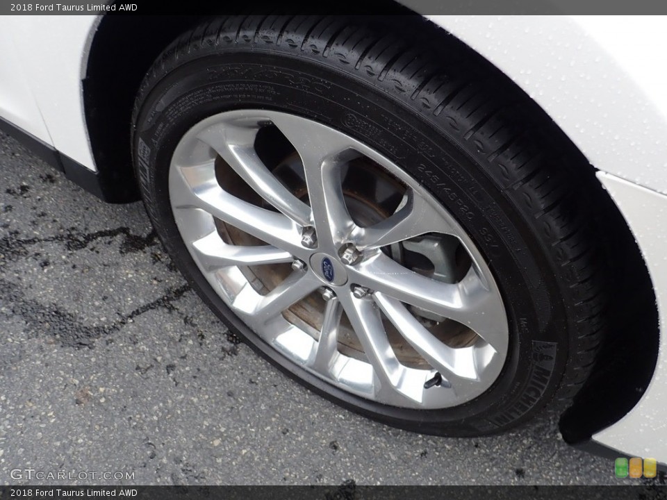 2018 Ford Taurus Limited AWD Wheel and Tire Photo #134353797