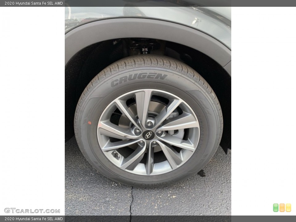 2020 Hyundai Santa Fe SEL AWD Wheel and Tire Photo #134355810