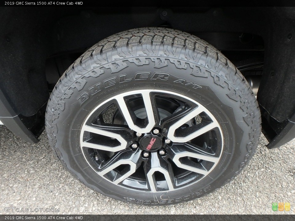 2019 GMC Sierra 1500 AT4 Crew Cab 4WD Wheel and Tire Photo #134369031