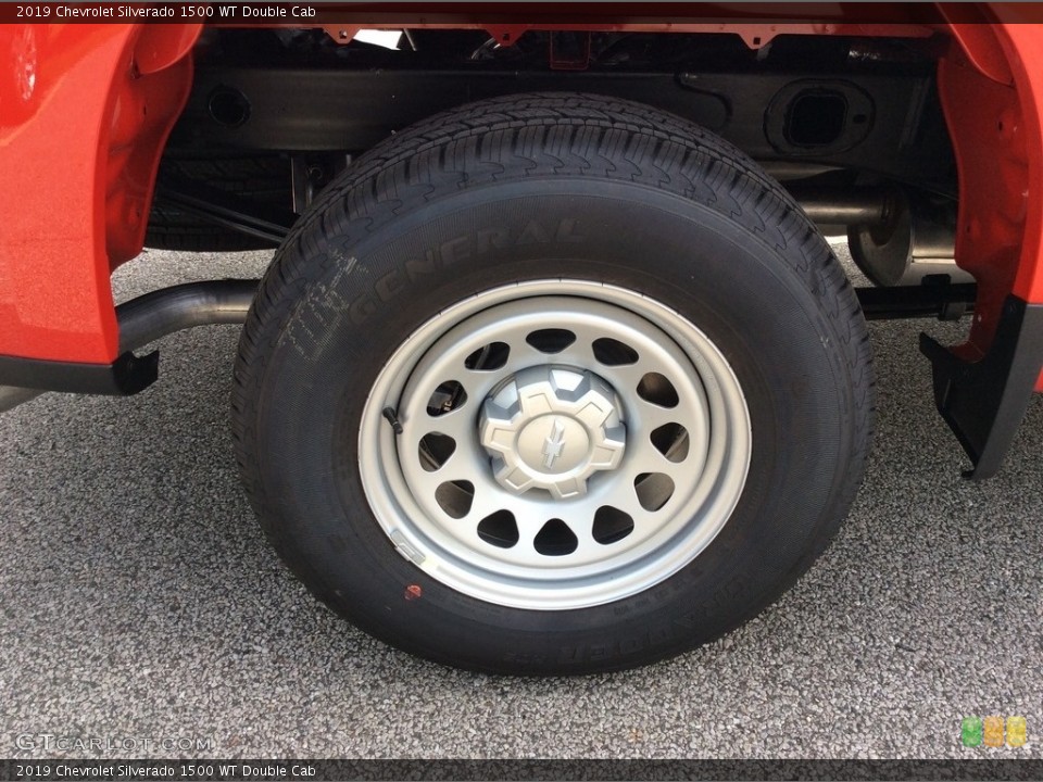 2019 Chevrolet Silverado 1500 WT Double Cab Wheel and Tire Photo #134369475