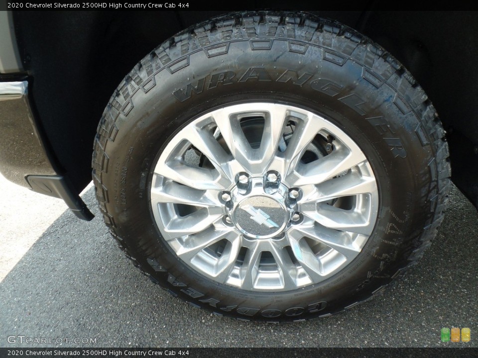 2020 Chevrolet Silverado 2500HD High Country Crew Cab 4x4 Wheel and Tire Photo #134377815