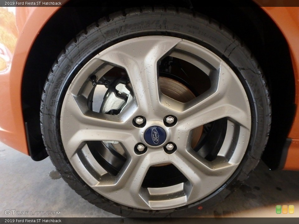 2019 Ford Fiesta ST Hatchback Wheel and Tire Photo #134408292