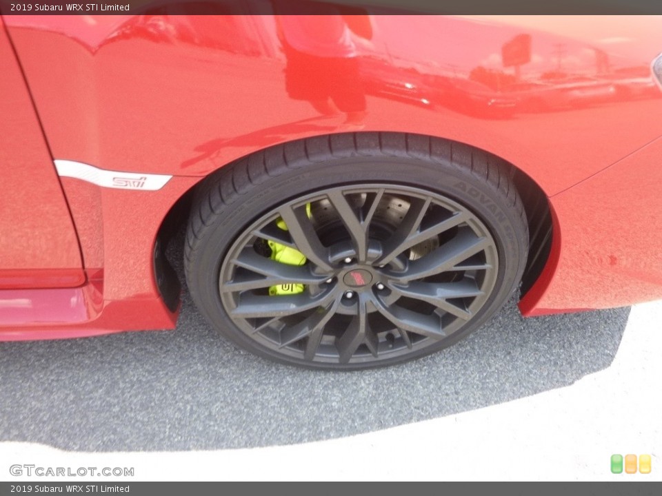 2019 Subaru WRX STI Limited Wheel and Tire Photo #134476547