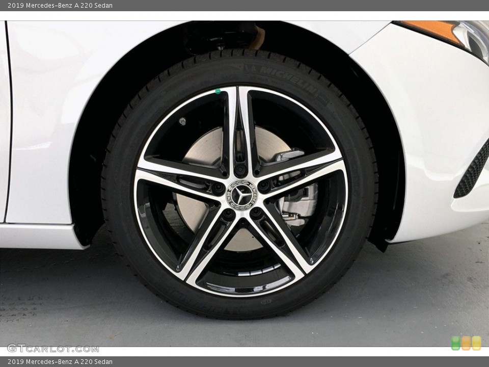 2019 Mercedes-Benz A 220 Sedan Wheel and Tire Photo #134495972
