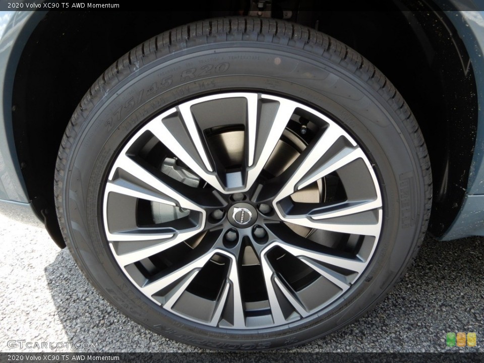 2020 Volvo XC90 T5 AWD Momentum Wheel and Tire Photo #134528725