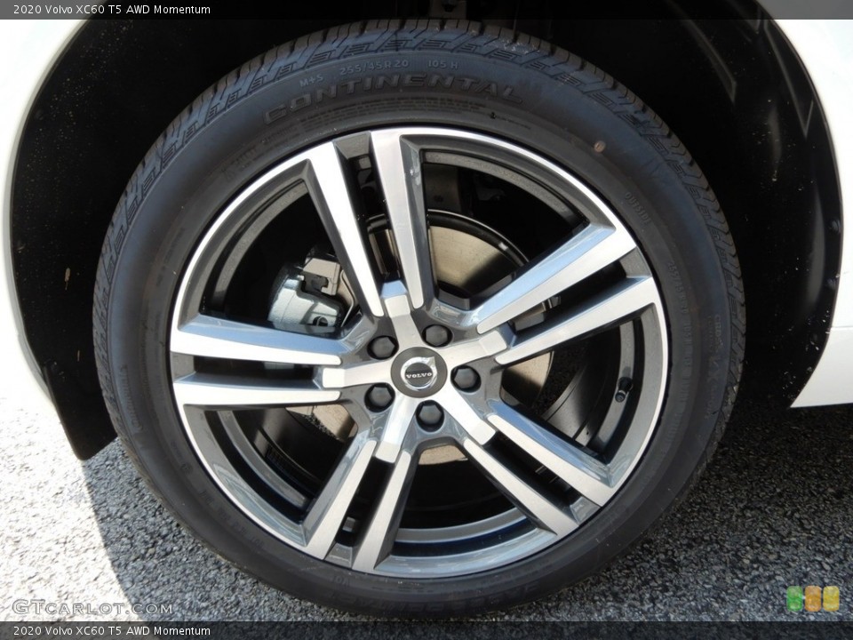 2020 Volvo XC60 T5 AWD Momentum Wheel and Tire Photo #134530366