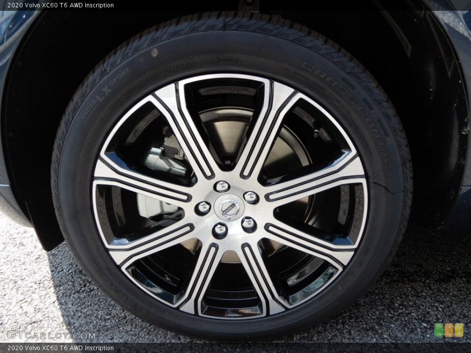 2020 Volvo XC60 T6 AWD Inscription Wheel and Tire Photo #134531560