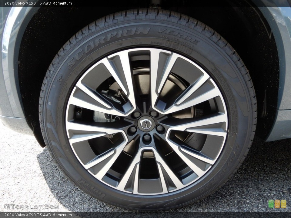 2020 Volvo XC90 T6 AWD Momentum Wheel and Tire Photo #134531956