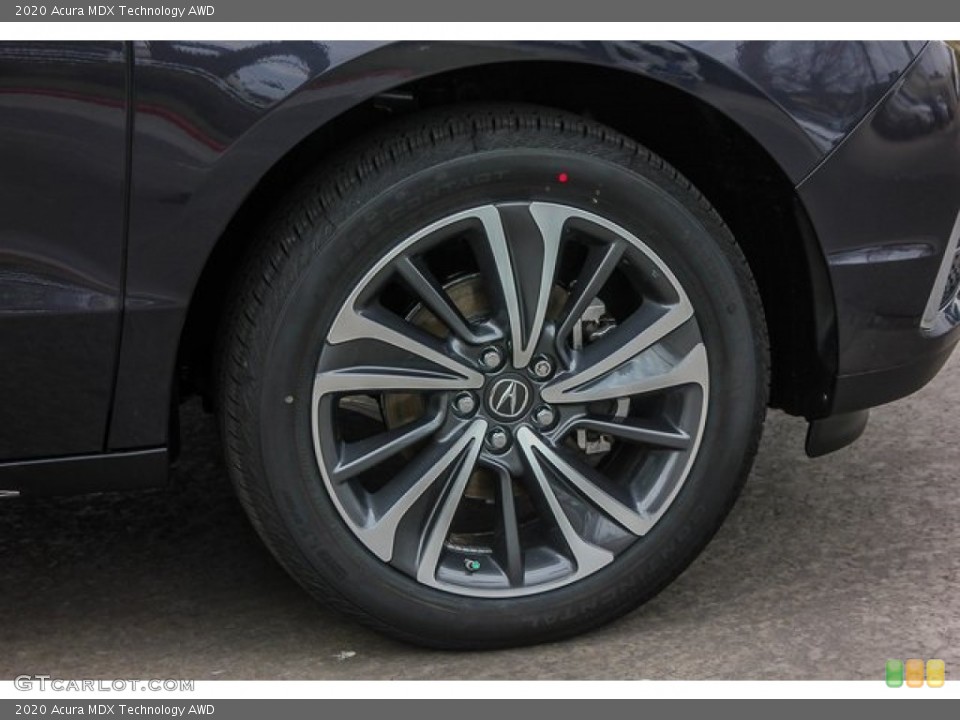 2020 Acura MDX Technology AWD Wheel and Tire Photo #134581444