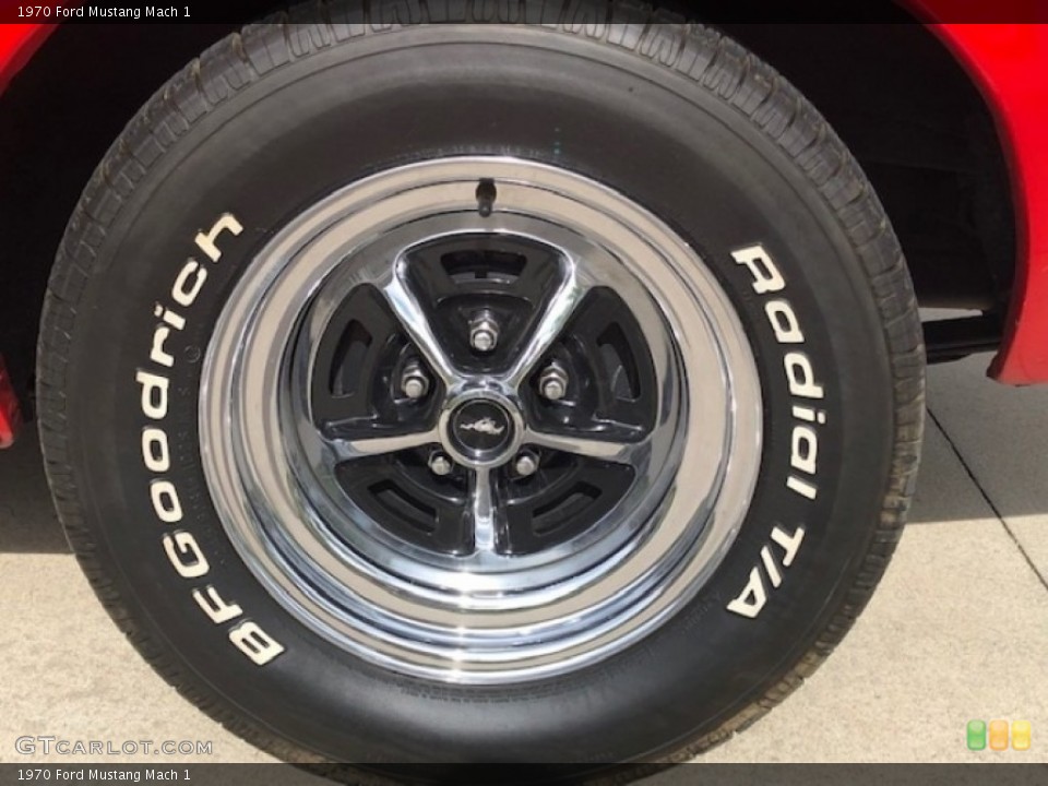 1970 Ford Mustang Mach 1 Wheel and Tire Photo #134603073