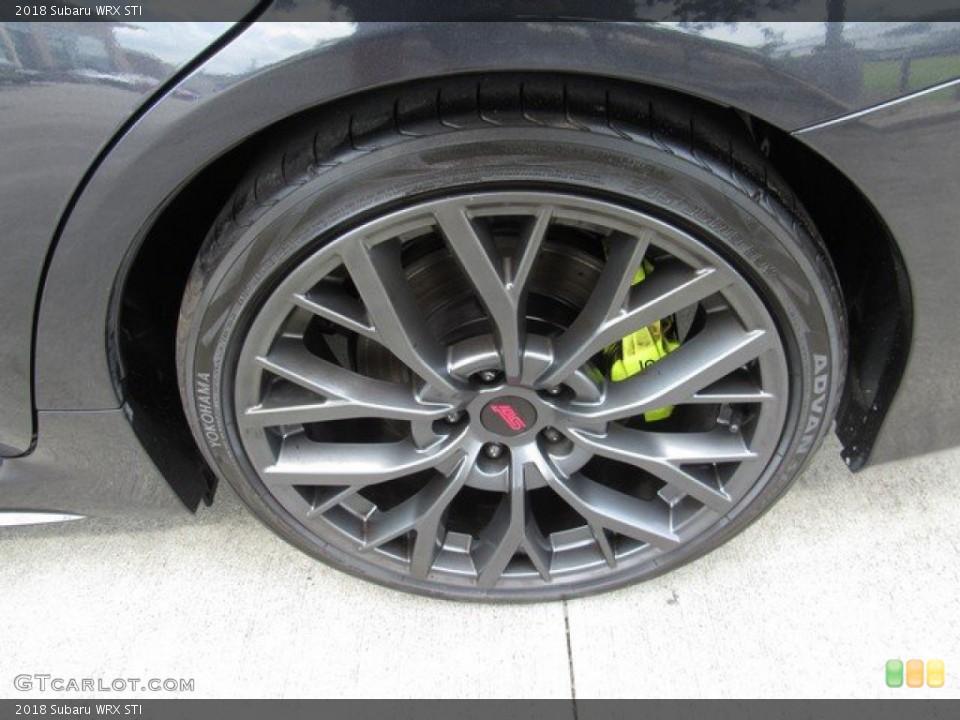 2018 Subaru WRX STI Wheel and Tire Photo #134615460