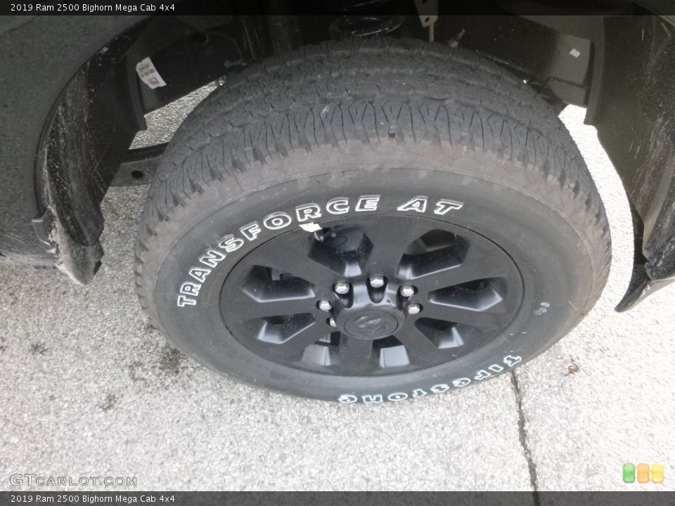 2019 Ram 2500 Bighorn Mega Cab 4x4 Wheel and Tire Photo #134626781