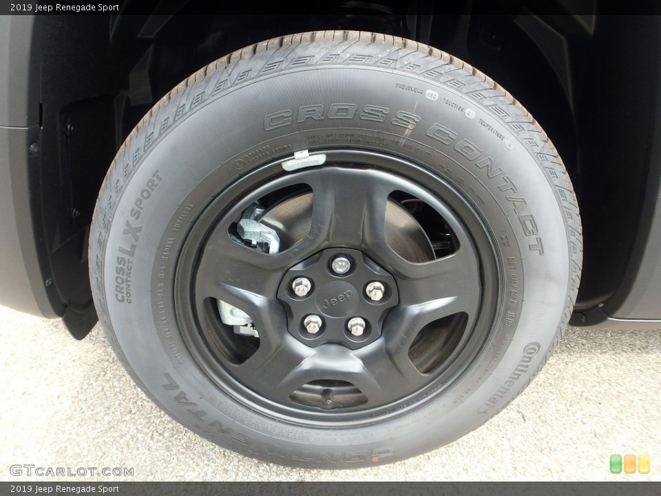 2019 Jeep Renegade Sport Wheel and Tire Photo #134635646