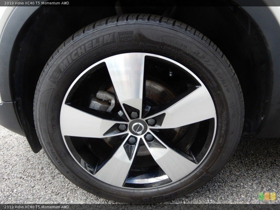 2019 Volvo XC40 T5 Momentum AWD Wheel and Tire Photo #134639111