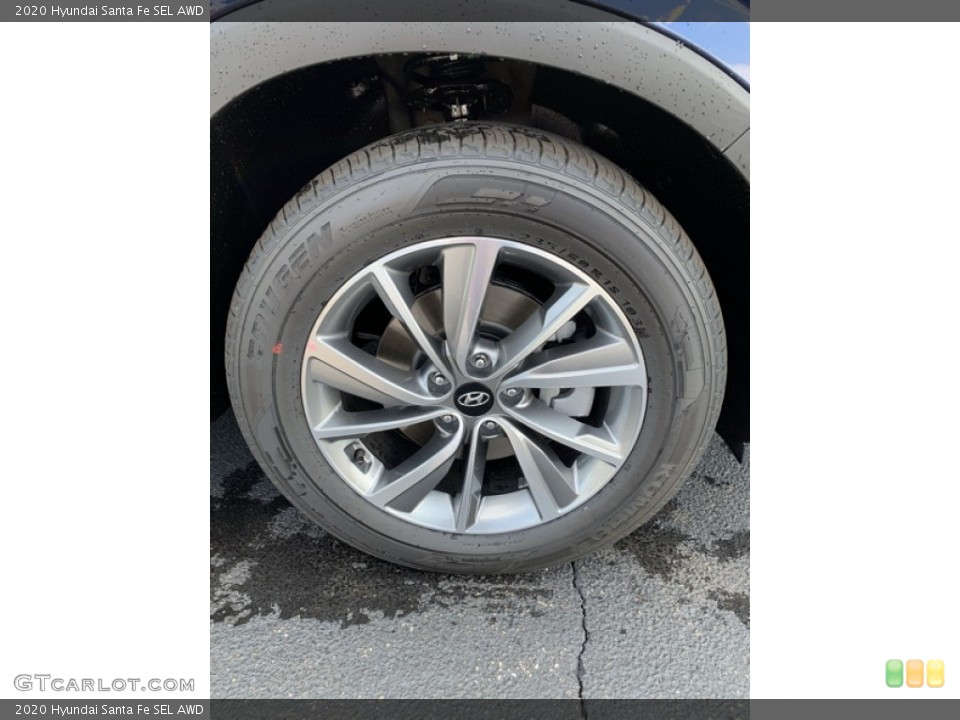 2020 Hyundai Santa Fe SEL AWD Wheel and Tire Photo #134651945