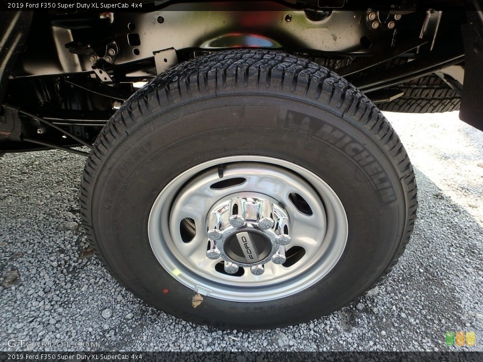 2019 Ford F350 Super Duty XL SuperCab 4x4 Wheel and Tire Photo #134663504