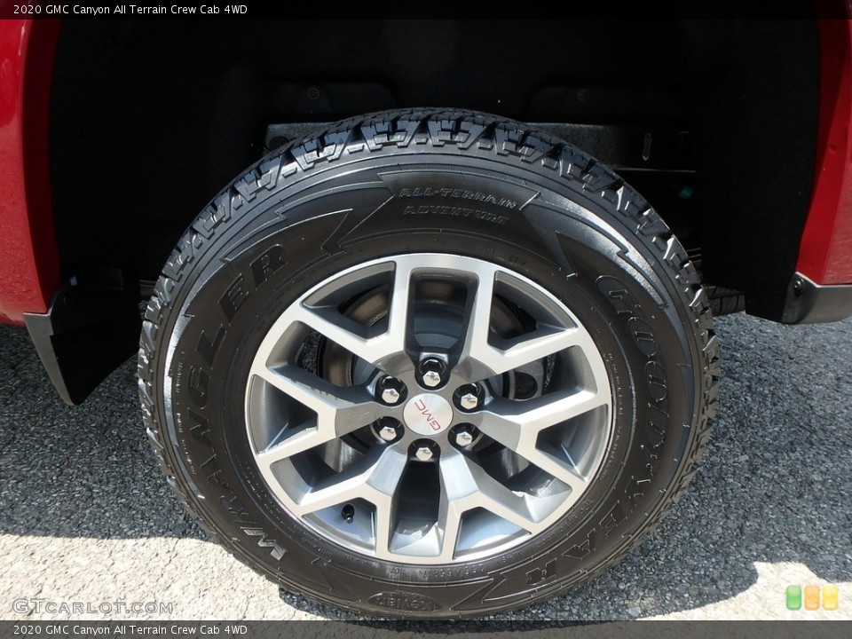 2020 GMC Canyon All Terrain Crew Cab 4WD Wheel and Tire Photo #134683037