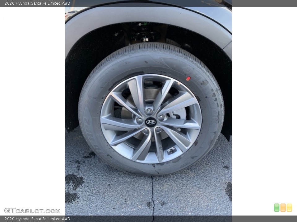 2020 Hyundai Santa Fe Limited AWD Wheel and Tire Photo #134706267