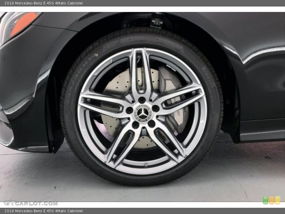2019 Mercedes-Benz E 450 4Matic Cabriolet Wheel and Tire Photo #134709560