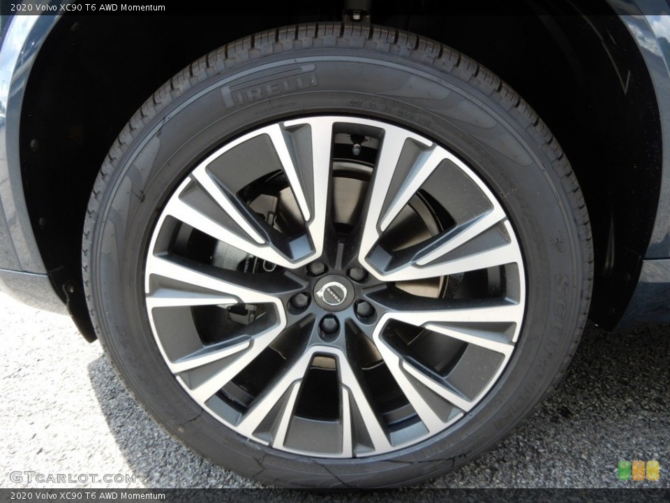 2020 Volvo XC90 T6 AWD Momentum Wheel and Tire Photo #134726979