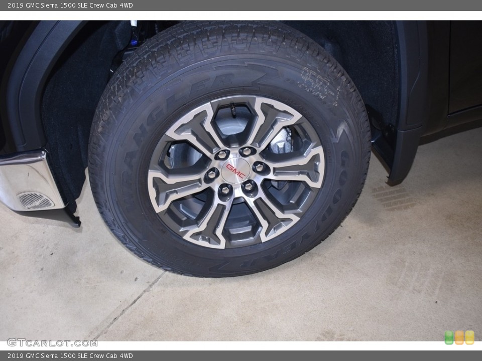 2019 GMC Sierra 1500 SLE Crew Cab 4WD Wheel and Tire Photo #134727090
