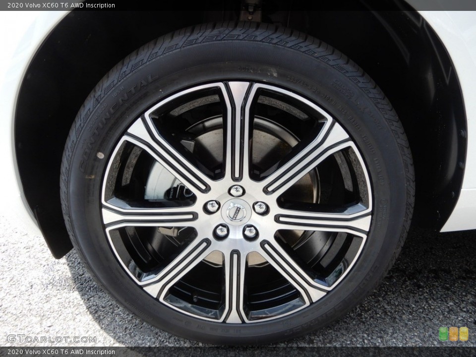 2020 Volvo XC60 T6 AWD Inscription Wheel and Tire Photo #134729082