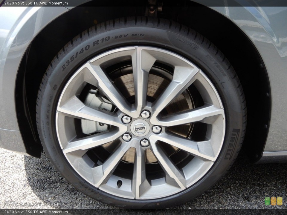 2020 Volvo S60 T6 AWD Momentum Wheel and Tire Photo #134730018