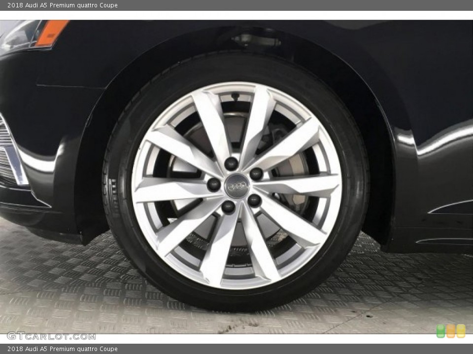 2018 Audi A5 Premium quattro Coupe Wheel and Tire Photo #134739441