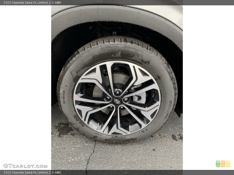 2020 Hyundai Santa Fe Limited 2.0 AWD Wheel and Tire Photo #134741697