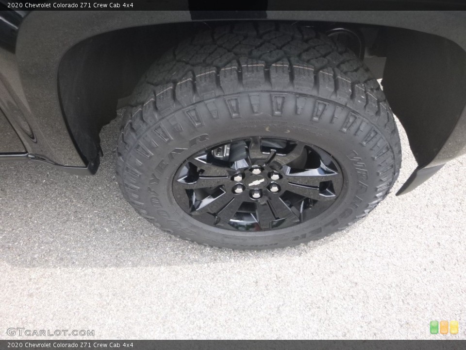 2020 Chevrolet Colorado Z71 Crew Cab 4x4 Wheel and Tire Photo #134744004