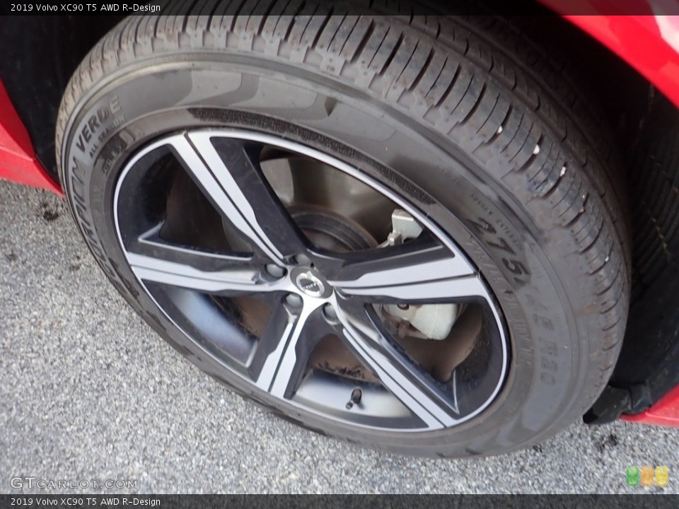 2019 Volvo XC90 T5 AWD R-Design Wheel and Tire Photo #134775594